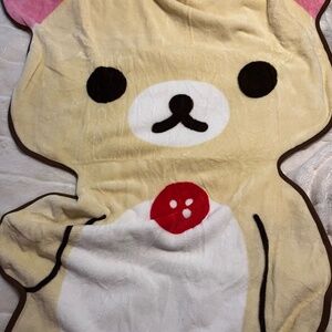 Korillakuma Rilakkuma San-x plush blanket